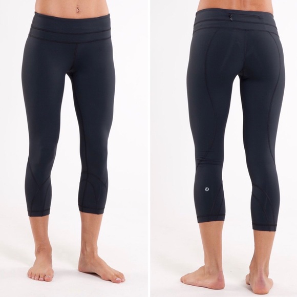 lululemon athletica Pants - Lululemon Run: Inspire Crop Leggings Black…